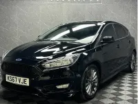 Used Ford Focus ST-Line X 140 HP (102 kW) 2017 Black Hatchback
