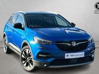 Used Vauxhall Grandland X Sport 130 HP (95 kW) 2018 Blue SUV