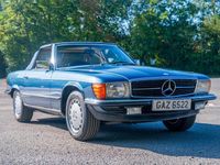 Used Mercedes SL280 185 HP (136 kW) 1984 Blue Cabriolet