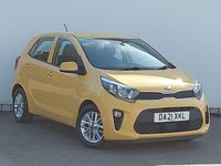 Used Kia Picanto 2021 Yellow Hatchback