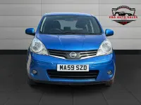 Used Nissan Note Acenta 110 HP (80 kW) 2009 Blue Hatchback