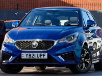 Used MG MG3 Exclusive 106 HP (77 kW) 2021 Blue Hatchback