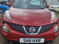 Used Nissan Juke Acenta 2011 Red SUV