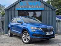 Used Skoda Karoq SE Technology 2020 Blue SUV