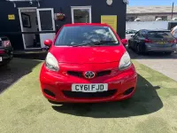 Used Toyota Aygo 68 HP (50 kW) 2012 Red Hatchback