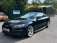 Used Audi A5 S-Line 190 HP (139 kW) 2017 Black Coupe