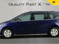 Used VW Sharan SE 150 HP (110 kW) 2020 Blue MPV