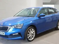 Used Skoda Scala SE L 115 HP (84 kW) 2020 Blue Hatchback