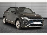 Used VW T-Roc Cabriolet Style 110 HP (80 kW) 2022 Black Cabriolet