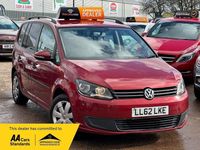Used VW Touran S 105 HP (77 kW) 2012 Red MPV