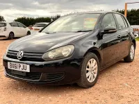 Used VW Golf VII S 2012 Black Hatchback