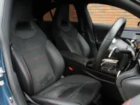 Used Mercedes CLA180 AMG Line Premium 136 HP (100 kW) 2023 Blue Coupe