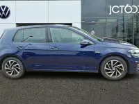 Used VW Golf VII Match 130 HP (95 kW) 2019 Blue Hatchback