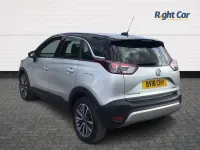 Used Vauxhall Crossland X Elite 120 HP (88 kW) 2018 Silver SUV