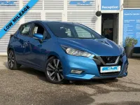 Used Nissan Micra Acenta 117 HP (86 kW) 2019 Blue Hatchback