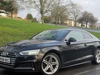 Used Audi A5 S-Line 190 HP (139 kW) 2018 Black Coupe