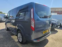 Used Ford Tourneo Custom Titanium 130 HP (95 kW) 2021 Blue Van