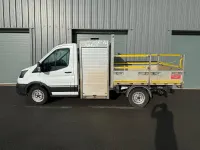Used Ford Transit 130 HP (95 kW) 2023 White Cabriolet