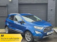 Used Ford Ecosport Titanium 125 HP (91 kW) 2018 Blue SUV