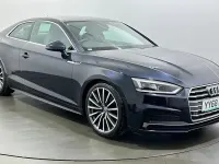 Used Audi A5 S-Line 190 HP (139 kW) 2018 Blue Coupe