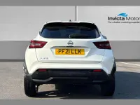 Used Nissan Juke N-Connecta 114 HP (83 kW) 2021 White SUV