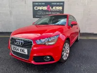 Begagnad Audi A1 Sport 143 HK (105 kW) 2014 Röd Halvkombi