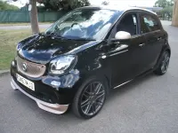 Used Smart ForFour 90 HP (66 kW) 2017 Black Hatchback