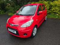 Used Hyundai i10 77 HP (56 kW) 2009 Red Hatchback