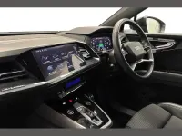 Used Audi Q4 e-tron S-Line 150 kW (204 HP) 2023 Black SUV