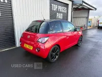 Used Vauxhall Adam 70 HP (51 kW) 2016 Red Hatchback