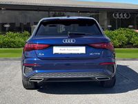 Used Audi A3 S-Line 108 HP (79 kW) 2023 Blue Sedan