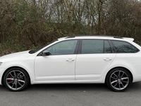 Used Skoda Octavia vRS 2017 White Estate