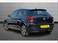 Used VW Polo Match 95 HP (69 kW) 2020 Black Hatchback