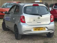 Used Nissan Micra Acenta 2015 Silver Hatchback