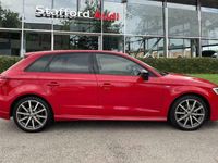 Used Audi A3 Black Edition 147 HP (108 kW) 2020 Red Hatchback