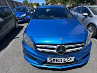 Used Mercedes A180 AMG 109 HP (80 kW) 2013 Blue Hatchback