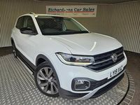 Used VW T-Cross Edition 115 HP (84 kW) 2019 White SUV
