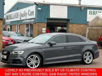 Used Audi A3 S-Line 150 HP (110 kW) 2016 Grey Sedan
