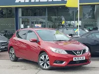 Used Nissan Pulsar N-TEC 115 HP (84 kW) 2016 Red Hatchback