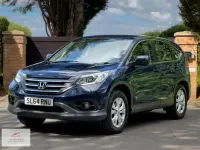 Used Honda CR-V SE 120 HP (88 kW) 2014 Blue SUV