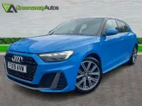 Used Audi A1 Sportback S-Line 150 HP (110 kW) 2019 Blue Hatchback