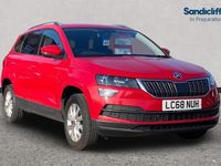 Used Skoda Karoq SE 116 HP (85 kW) 2018 Red SUV