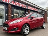 Usado Ford Fiesta Titanium 125 HP (91 kW) 2017 Vermelho Citadino