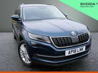 Used Skoda Kodiaq 110 HP (80 kW) 2018 Lava blue metallic SUV