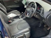 Used Seat Leon FR 150 HP (110 kW) 2016 Blue Hatchback