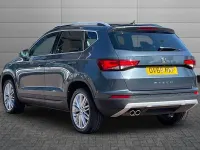 Used Seat Ateca XCELLENCE 148 HP (108 kW) 2018 Rhodium grey SUV