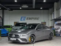 Used Mercedes CLA35 AMG Premium Plus 306 HP (225 kW) 2020 Grey Coupe