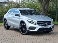 Usado Mercedes GLA180 AMG line 122 HP (89 kW) 2019 Prateado SUV