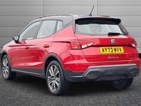 Used Seat Arona SE Technology 95 HP (69 kW) 2023 Desire red with black roof SUV