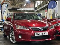 Used Lexus CT200h Luxury Line 136 HP (100 kW) 2013 Red Hatchback